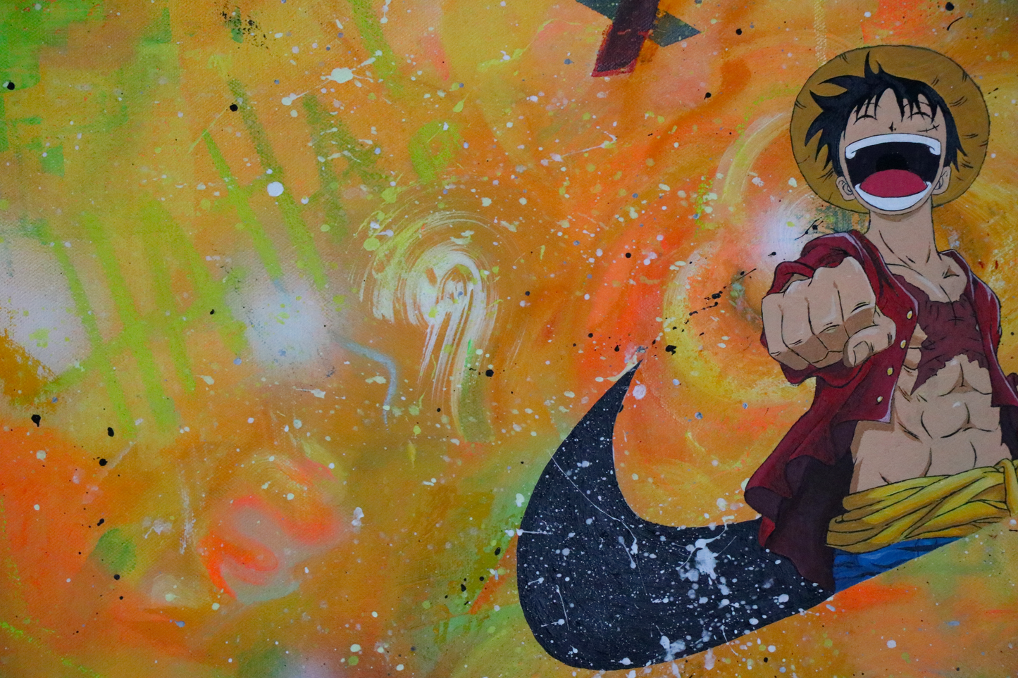 Swoosh x Monkey D. Luffy - Original